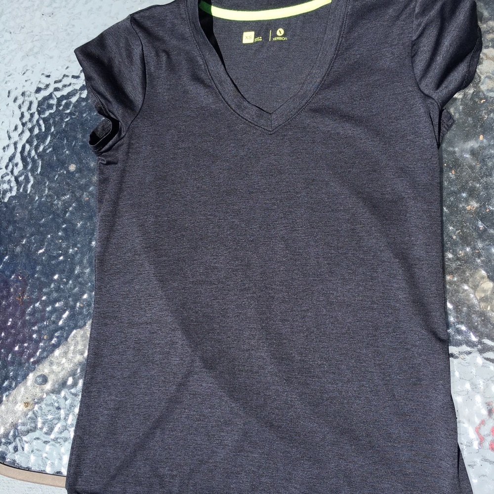 Black light fit workout top!